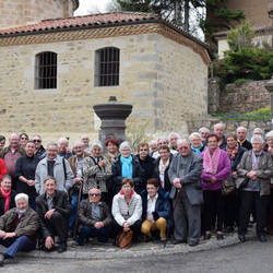 Repas des aînés à Beurières, commune du Puy-de-Dôme